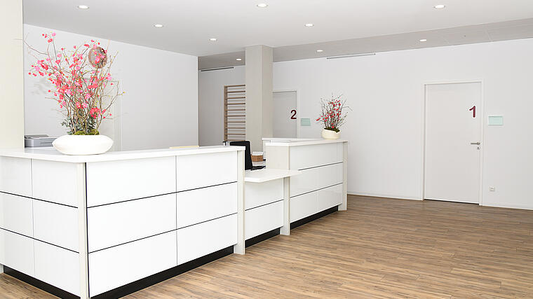 MVZ Eifelklinik Empfang